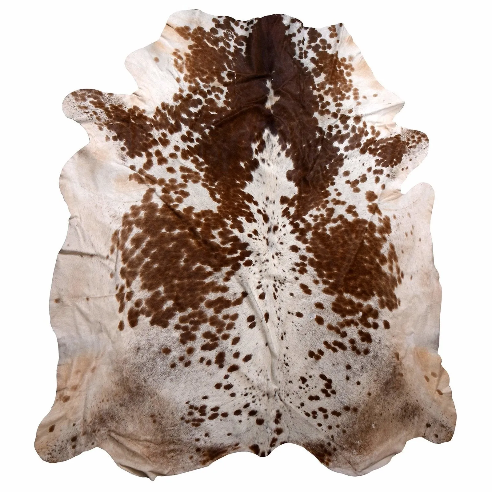 208-1 Cow Skin Hair on Hide 100% Pure Cow Hide Large Decorative/Carpet/Rug/Wall Leather