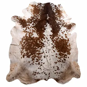 208-1 Cow Skin Hair on Hide 100% Pure Cow Hide Large Decorative/Carpet/Rug/Wall Leather