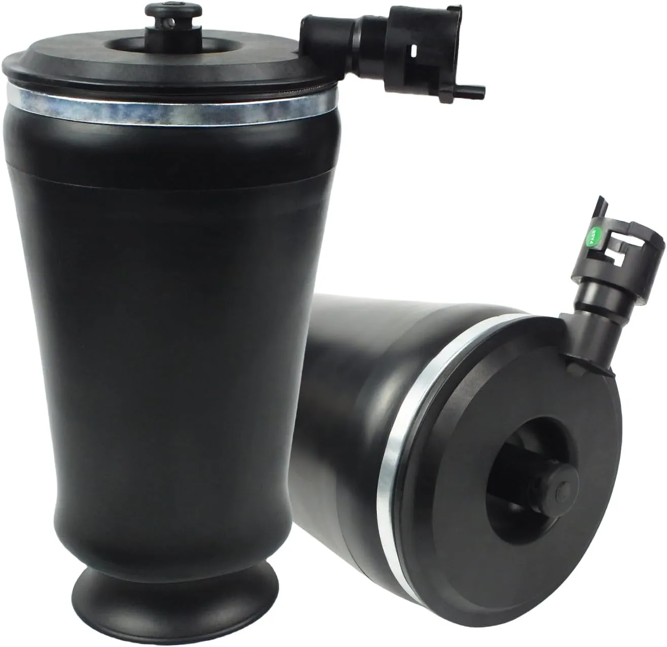 2Pcs Rear Air Spring Suspension Bags3U2Z5580PA Fit for Lincoln Town Car 1990-2011, Ford Crown Victoria 1993-2008, Mercury Grand Marquis 1992-2011, Replace OEM 3U2Z5580BA 6W1Z5560AA,FOVY5560A
