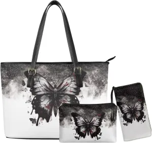 3pcs Tote Handbags and Purse for Women for Daily Use