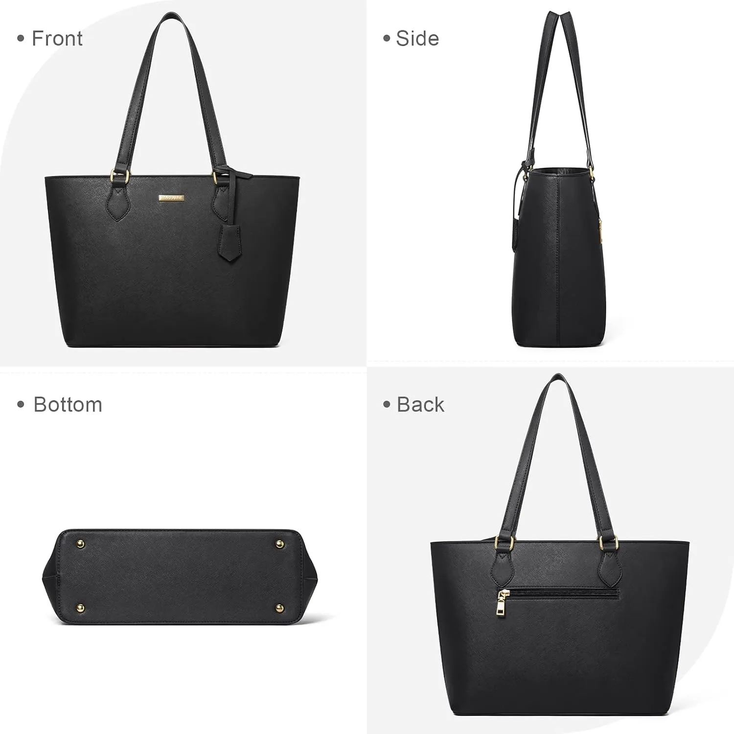 4PCS Women Fashion Handbags Purses Wallet Tote Shoulder Bags Casual Crossbody Bags, Best Valentine's Day Gift for Ladies Girls, Satchel Purse Set 4pcs