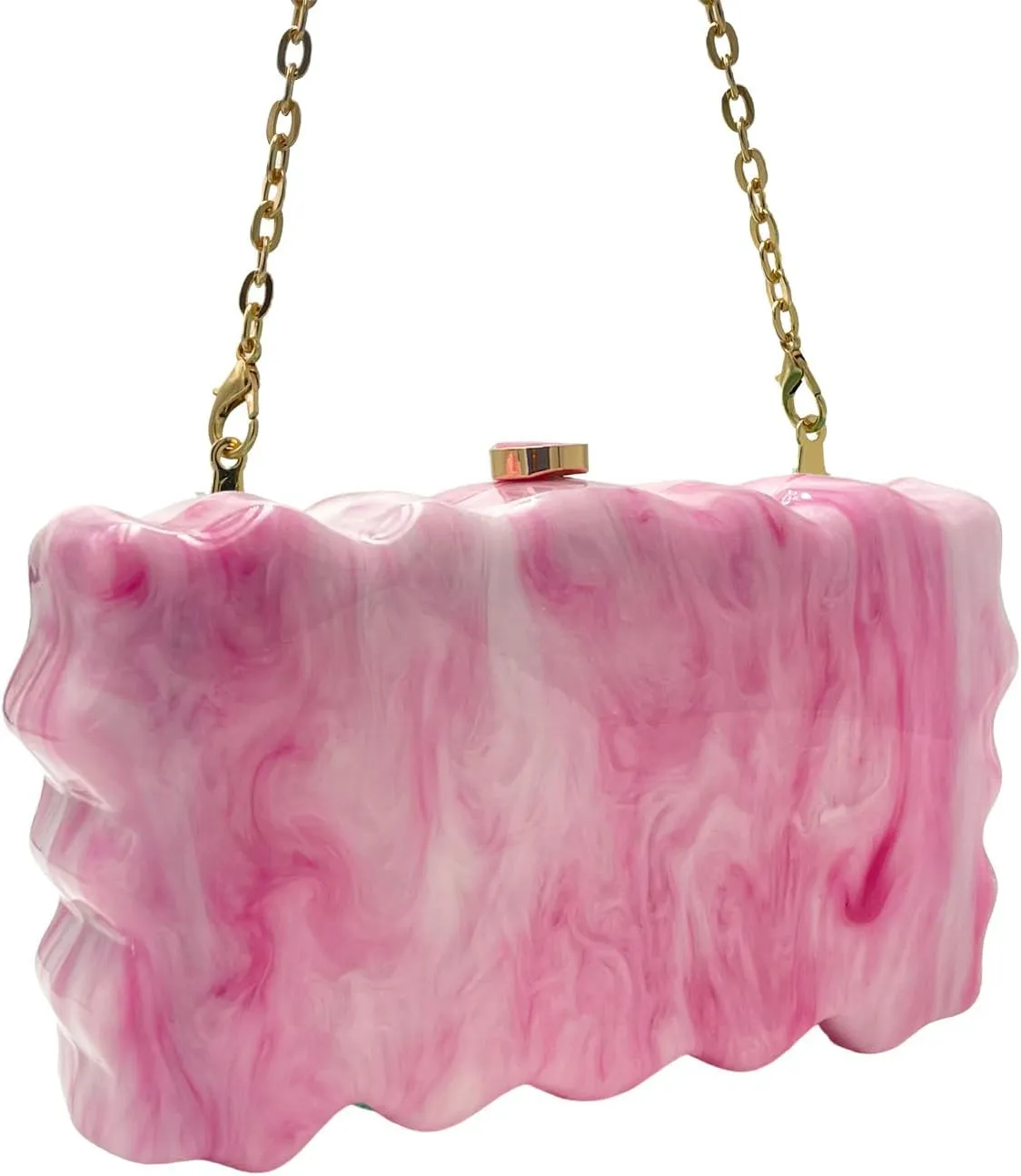Acrylic Beaded Clutch Purses for Women Evening Clutch Hard Beaded Shoulder Acrylic Bag Party Wedding Clutches
