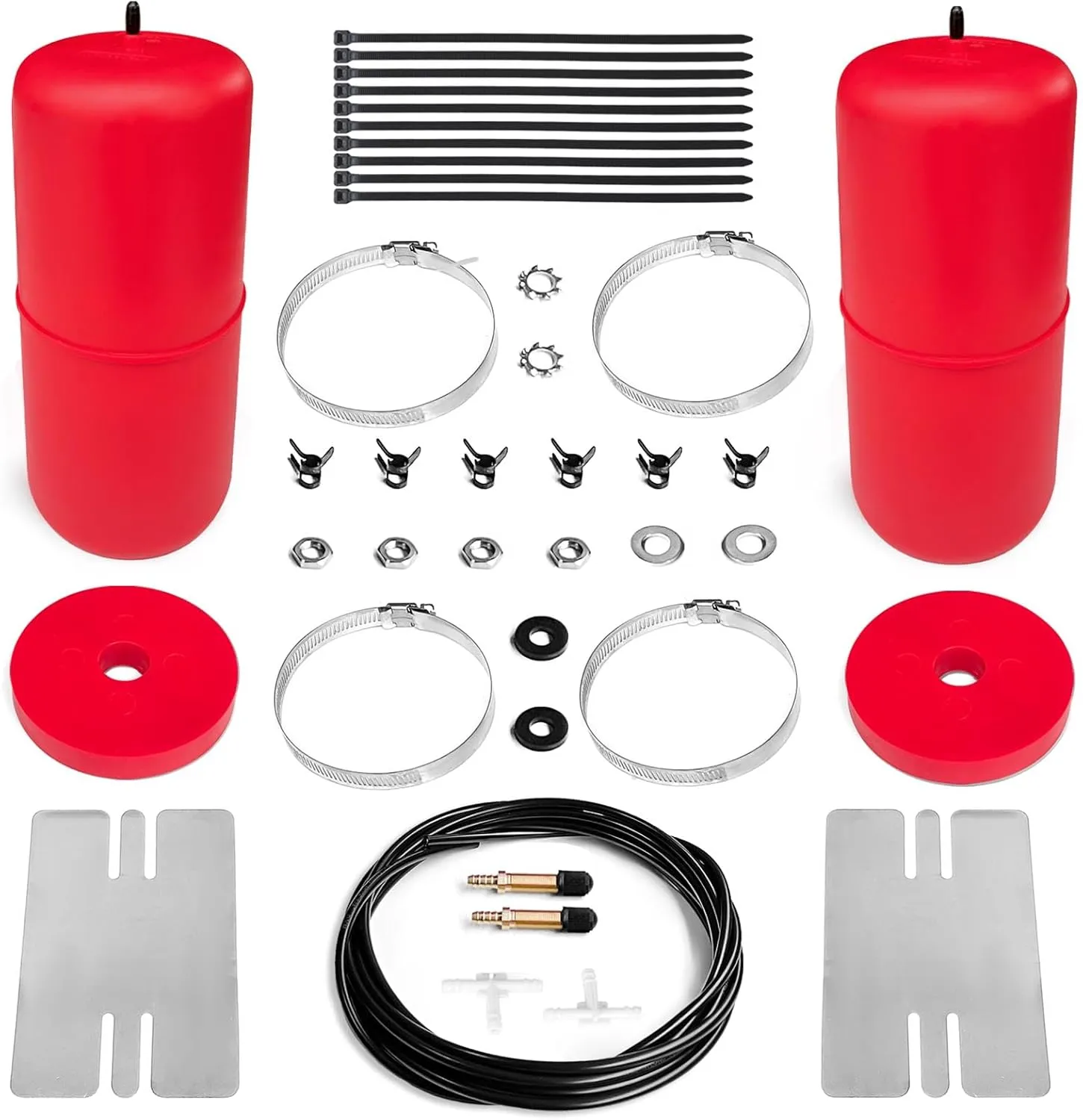 Air Spring Bag Suspension Kit Compatible with Escalade Chevy Avalanche 1500 Suburban Tahoe 4WD/RWD GMC Yukon XL Grand Marquis F/ord LTD OEM 60769 Up to 1,000 lbs