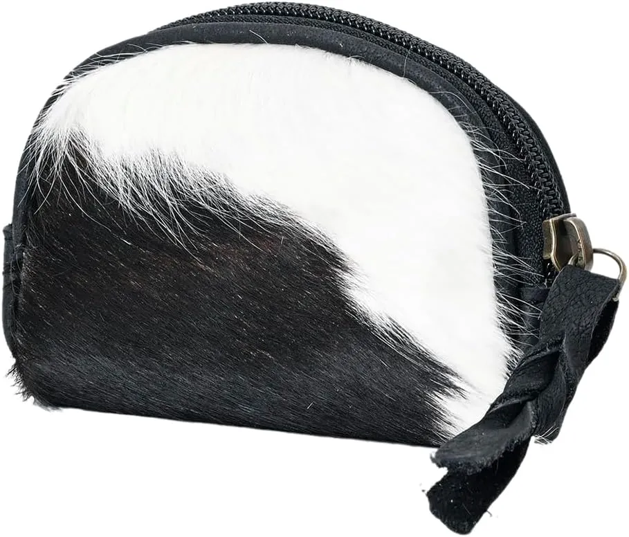 American Darling Coin Purse Hair On Genuine Leather Women Bag Western Handbag Purse