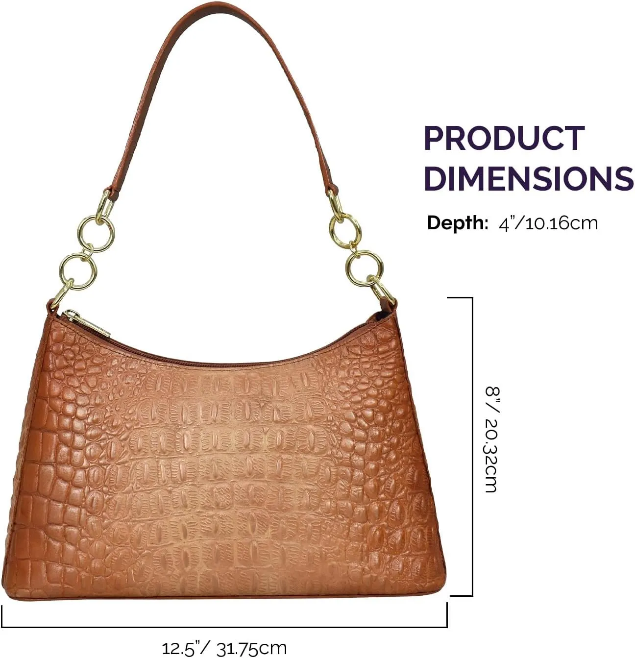 Anuschka Hobo with Chain Strap-707