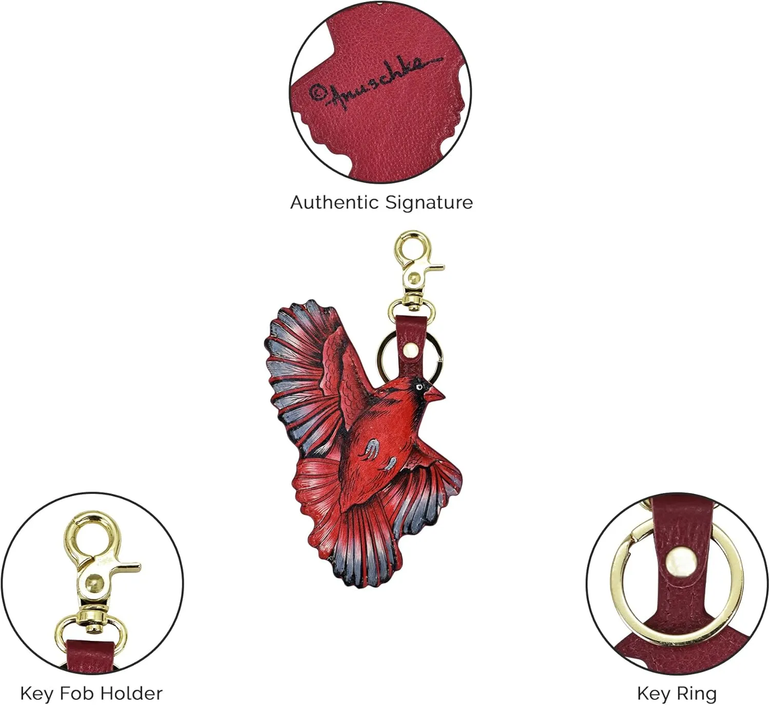 Anuschka womens Handpainted Leather