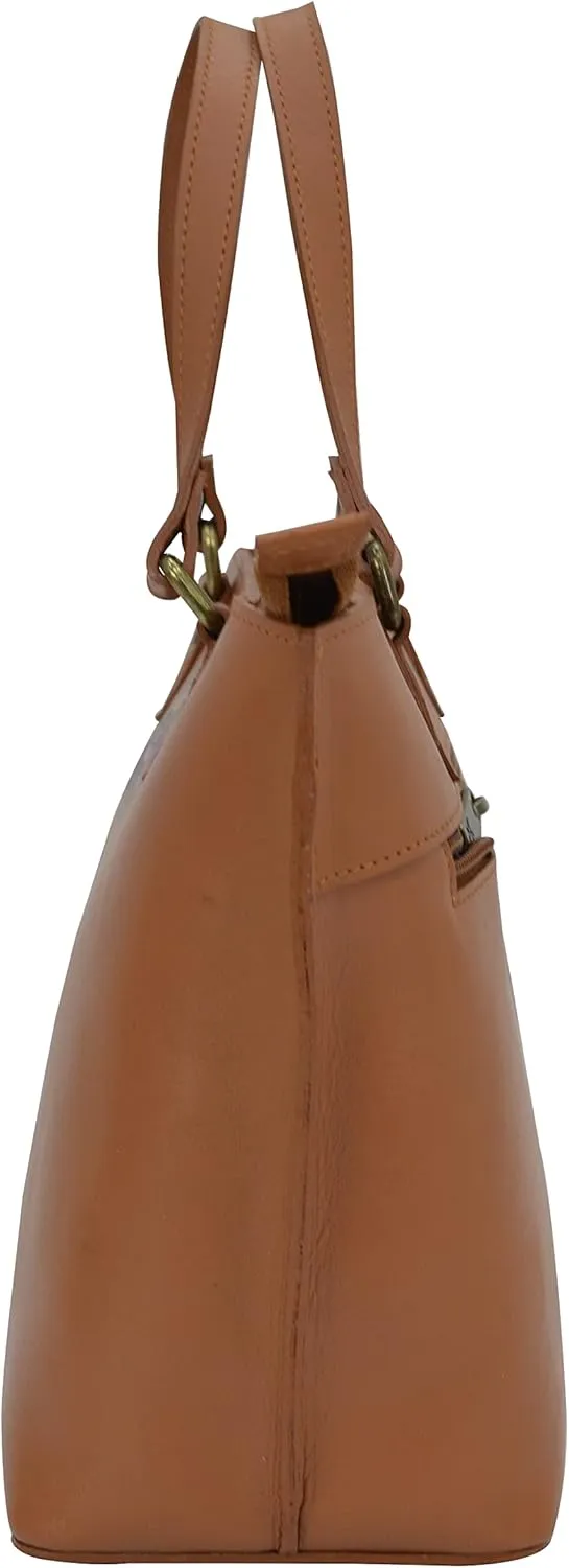 Anuschka Women's Original Hand-Painted Genuine Leather Medium Tote