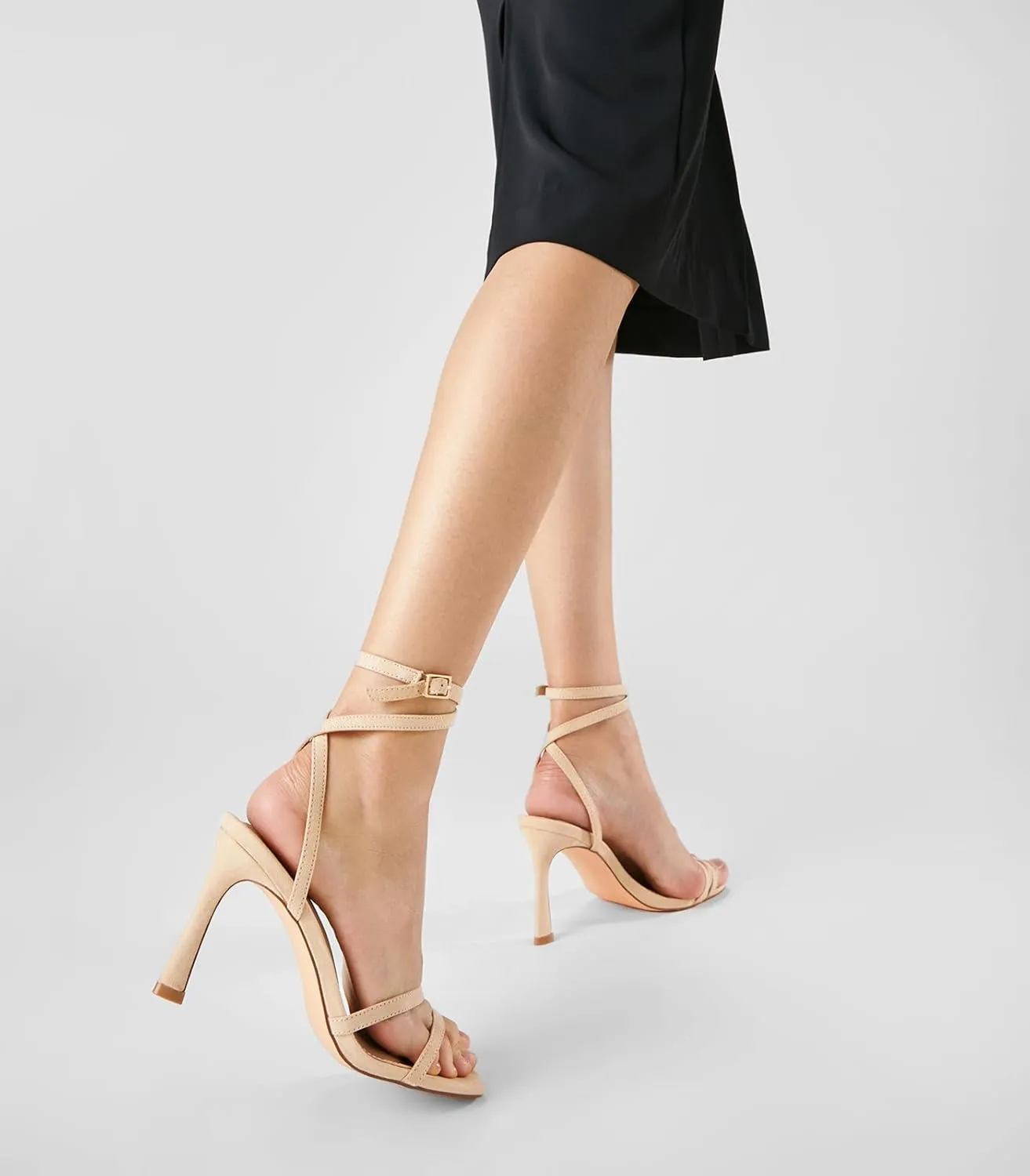 Arromic Women's Strappy High Heels Stiletto Open Toe Heeled Sandals for Date Party Dress Wedding Sexy Shoes