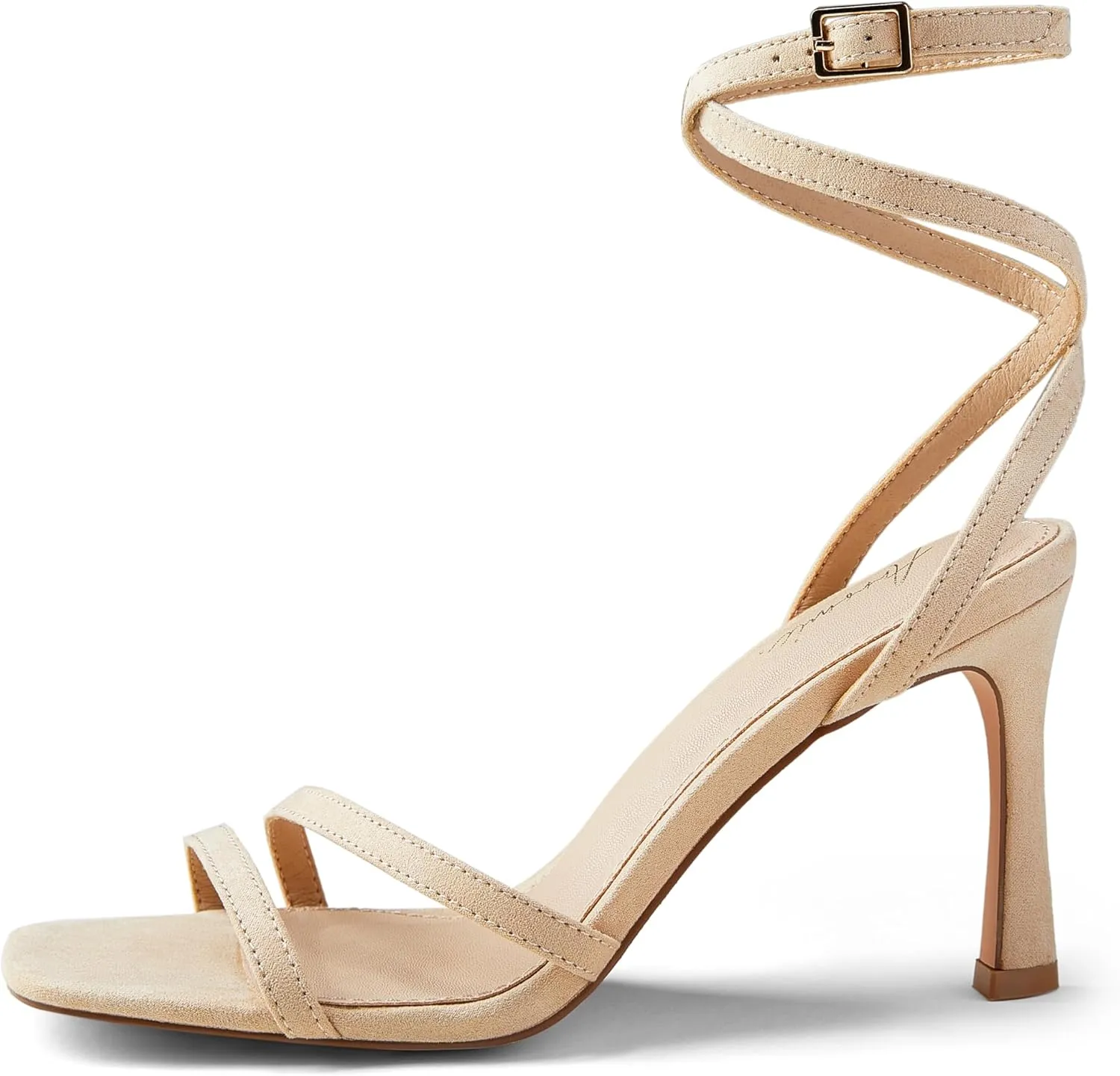 Arromic Women's Strappy High Heels Stiletto Open Toe Heeled Sandals for Date Party Dress Wedding Sexy Shoes