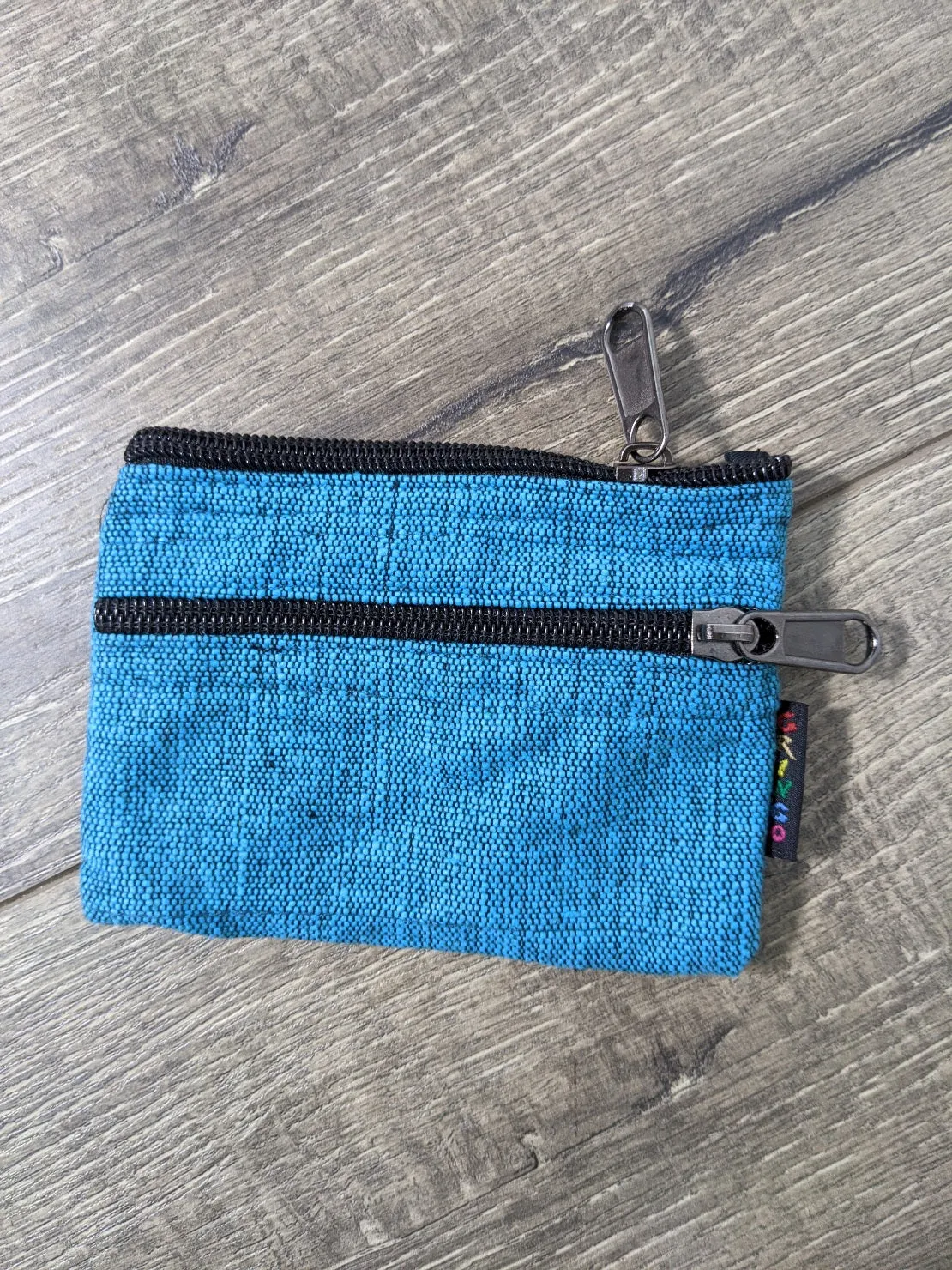 Assorted Cotton Zip Coin Purse
