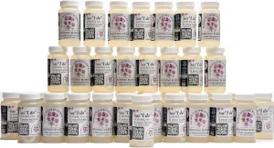 Atomic Bubbles: Bubble Love Floral Scented Bubbles - 48 Pack - 4oz Bottles, Flower Wedding Bubbles, Party Favors, Anniversaries, Romantic Occasions