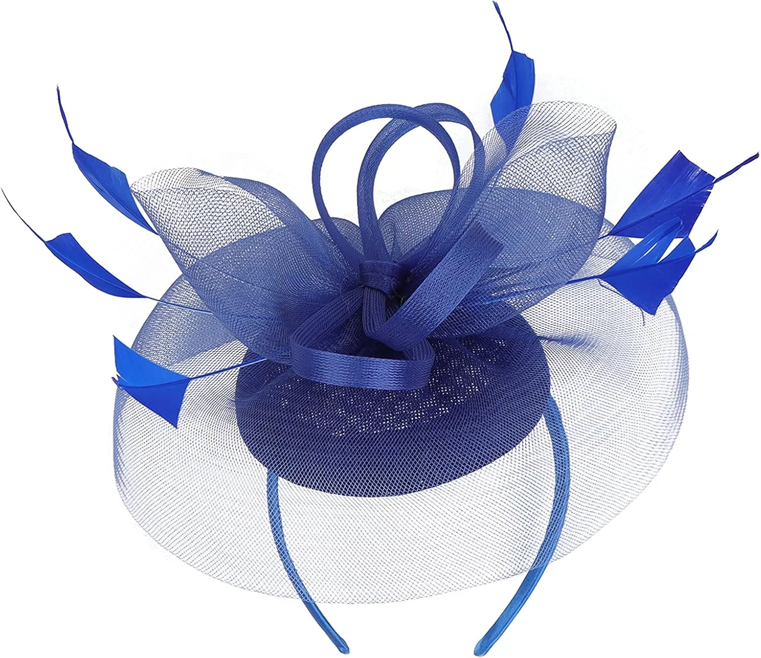 BABEYOND Women's Fascinator Hat Kentucky Hat Feather Derby Fascinator Tea Party Hat for Cocktail Wedding