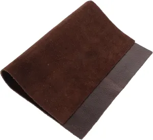 Beatifufu Handmade Wallet Leather Purses Crafting Leather for Sewing Leather Crafting Tools Genuine Leather for Crafting Sewing Leather for Crafts Crafting Leather for Tooling Cowhide Coffee