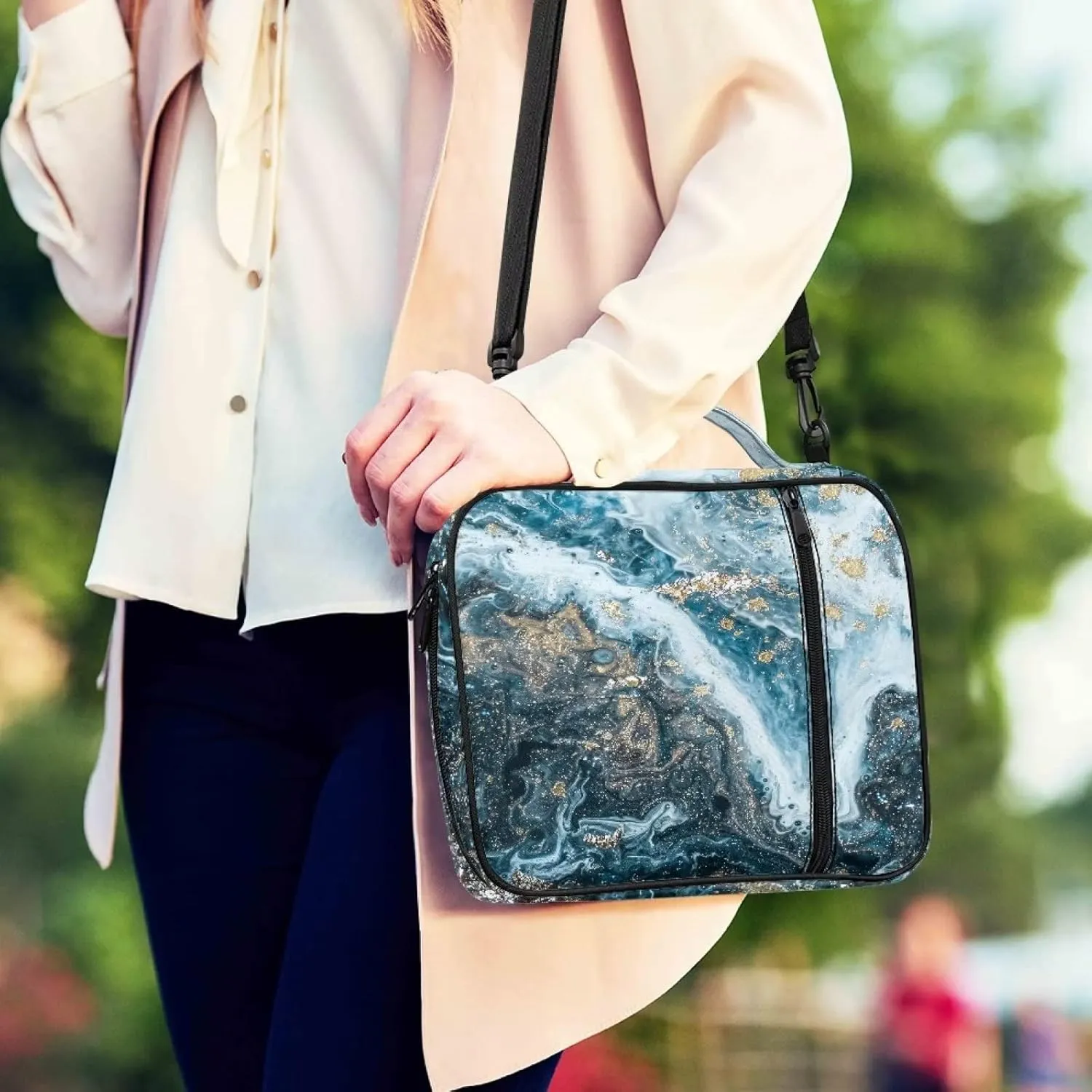 Bible Cover Case for Women Girls Exquisite Crossbody Handbags with Adjustable Shoulder Strap Fashion Bible Carrier