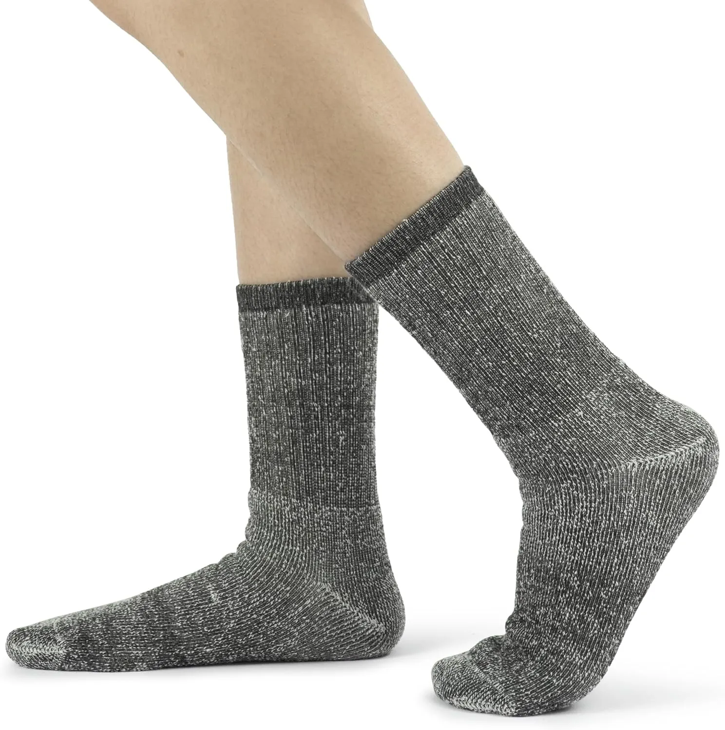 BomKinta Wool Socks for Women - Merino Warm Boot Hiking Socks - Thermal Crew Socks for Winter Outdoor Working Size 5-11