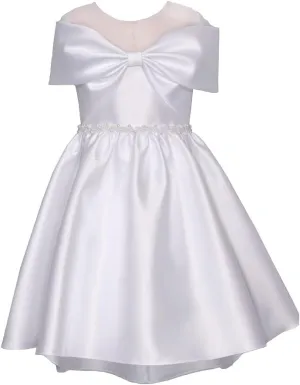 Bonnie Jean Iris & Ivy Girls Size 7-16 White Communion Dress