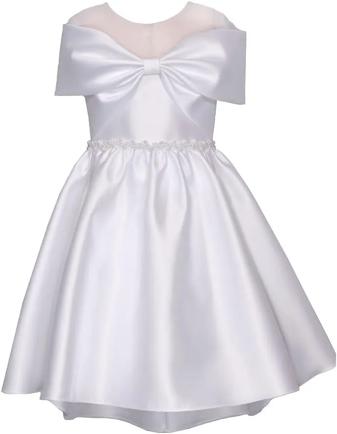 Bonnie Jean Iris & Ivy Girls Size 7-16 White Communion Dress