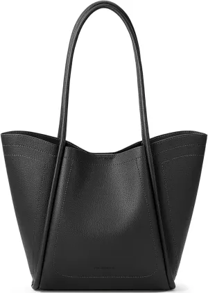 BOSTANTEN Purses for Women Trendy Travel Shoulder Bag Ladies Designer Tote Handbag 2025 Summer (11.4" x 3" x 12.2")