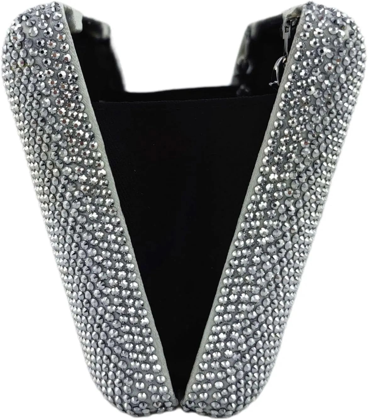 Boutique De FGG Evil Eye Rhinestone Clutch Purses for Women Formal Evening Bags Party Crystal Clutch Bag Prom Handbag,Mini