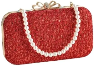Bow Lace Bag Hanfu Ancient Style Hand Shoulder Crossbody Cheongsam Banquet Bag