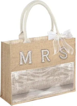 Bride to Be Gift, Bridal Shower Gift, Wedding Gift, Bride Tote Bag Bride Bag Travel Bag Beach Bag Bridal Handbag