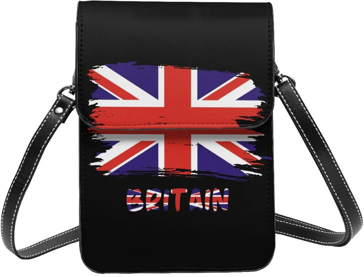 Britain British Flag Small Crossbody Bag Is A Shoulder Bag Designed For Women And Girls Cell Phone Crossbody Wallet Purses With Card Slots Adjustable Strap