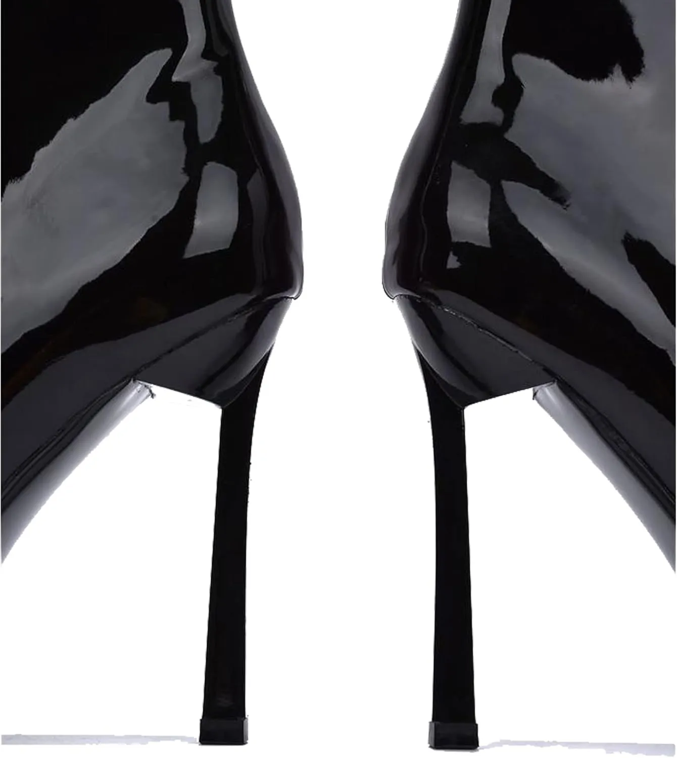 Cape Robbin Luciene Square Toe High Heel Booties (Luciene)