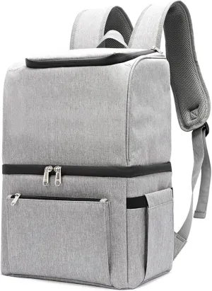 Car Camping Coolers for Jeep Commando/Grand Commander/Jeepster/Liberty/Patriot, Waterproof Portable Cooler, Leak Proof Picnic Insulated Bag, Ultra-Light Premium Ice Chest Box,C-Gray
