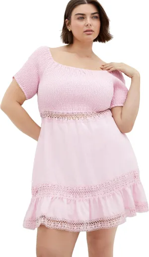 City Chic Women's Plus Size Dress-Aura