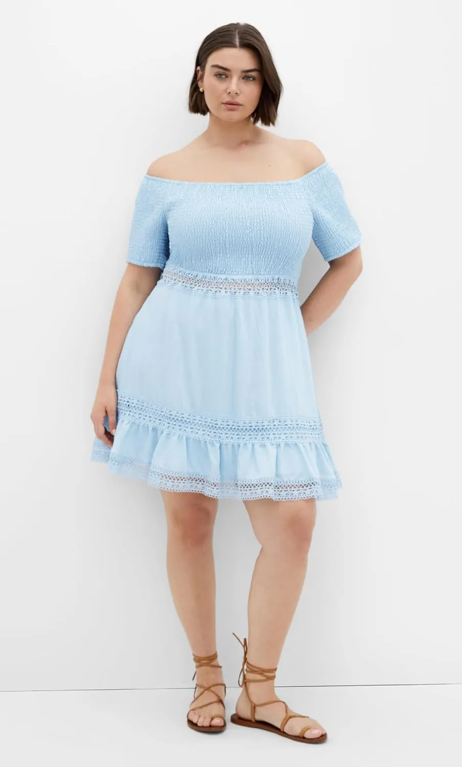 City Chic Women's Plus Size Dress-Aura