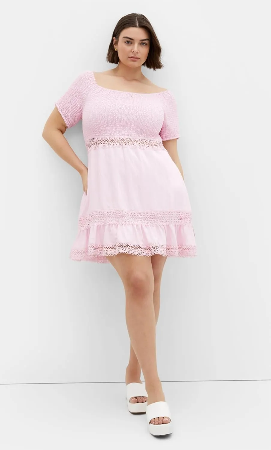 City Chic Women's Plus Size Dress-Aura