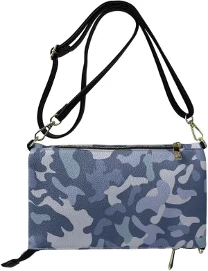 Clutch Purses for Women Leather Crossbody Shoulder Handbag with Removable Strap Waterproof Girls Party Bag