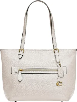 Coach Women's Polished Pebble Leather Taylor Tote