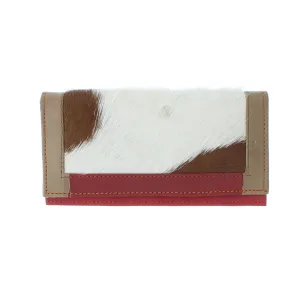 Colourful Animal Print Purse In Recycled Leather 09
