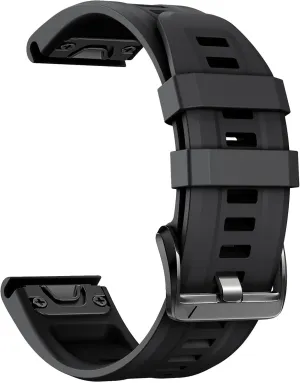 Compatible with Garmin Fenix 7S Band, Easy-fit Sport Wristband 20mm Soft Silicone Watch Band Replacement for Fenix 6S/Fenix 5S/Fenix 5S Plus Smartwatch