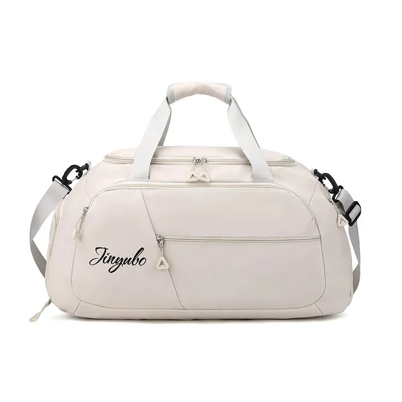 Contrast Nylon Travel Bag