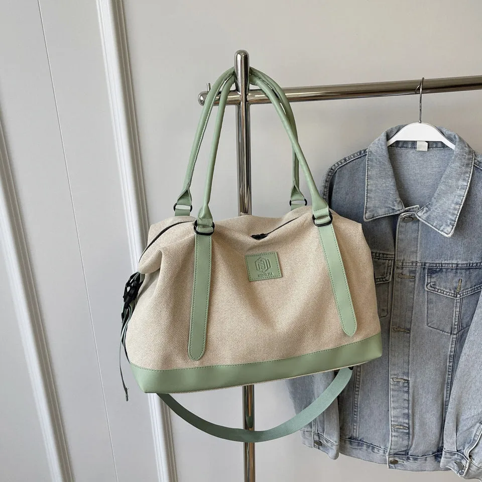 Contrast Travel Bag
