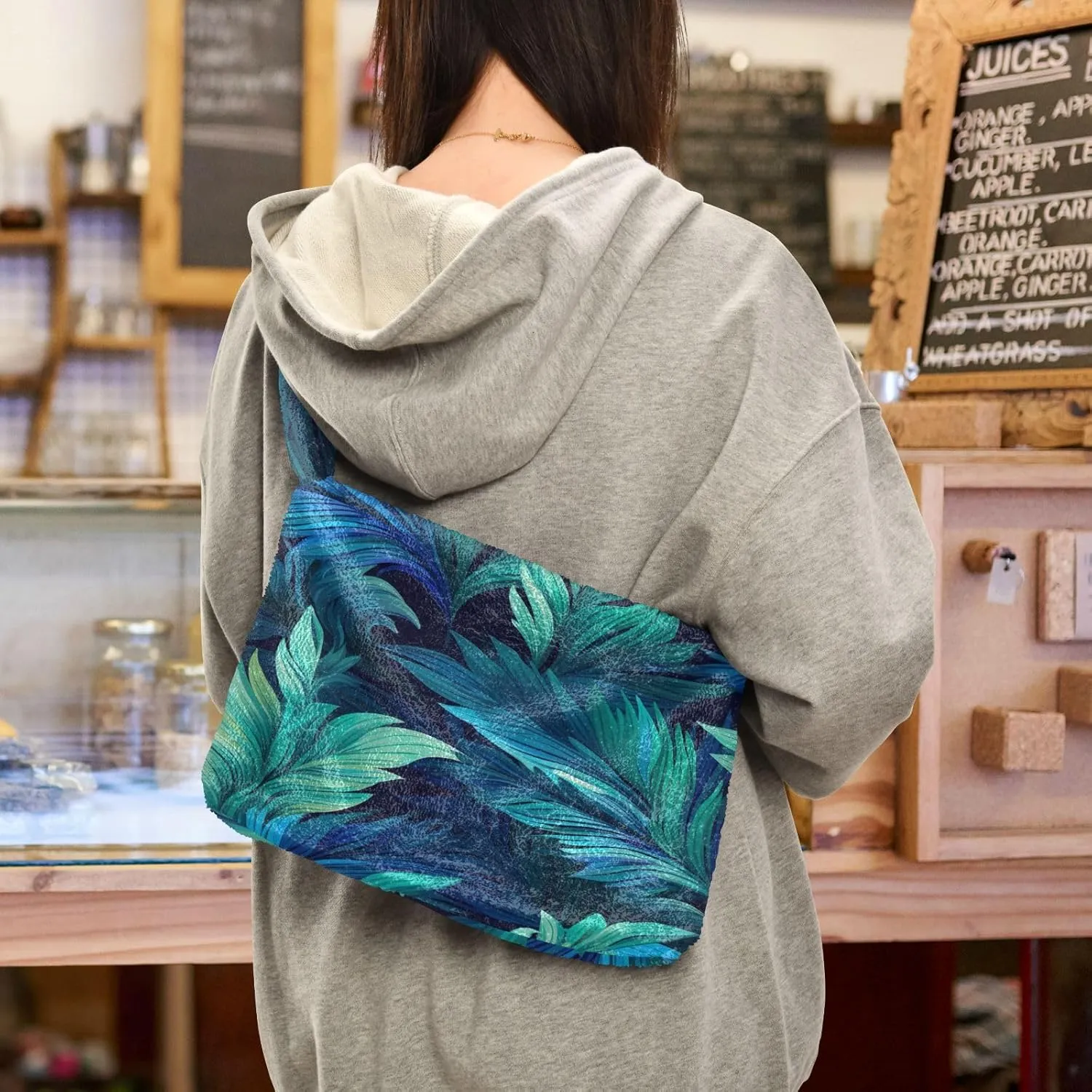 Cosmic Sky with Various Stars and Nebulas Plush Bag, Shoulder Hand Bag, Shoulder Handbags for Women