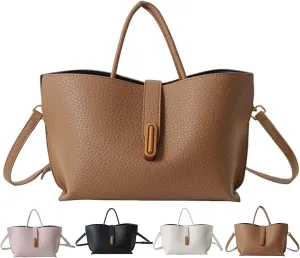 Crossbody Bags for Women Trendy Tote Bucket Bag Y2K Vintage Hobo Fashion Large Vegan Leather Purses Shoulder Handbag