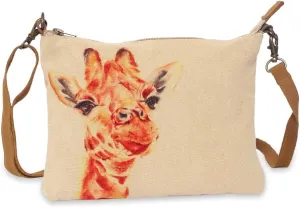 Crossbody Sling Bags - 8" x 10" Handcrafted Handbags, Cotton Canvas Purses