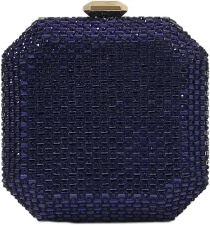 Cute Crystal Box Clutch Mini Rhinestone Handbags For Women Party Wedding Evening Bag