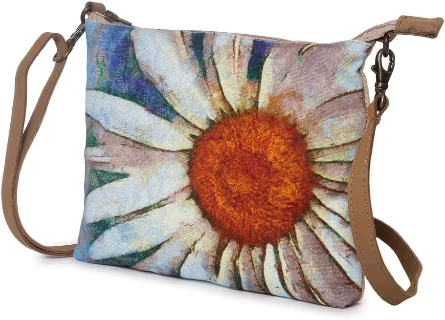 Daisy - Wristlet Wallets for Women, Crossbody Sling Bags, Crossbody Purse, Tote Bag, Book Bag, Cell Phone Purse