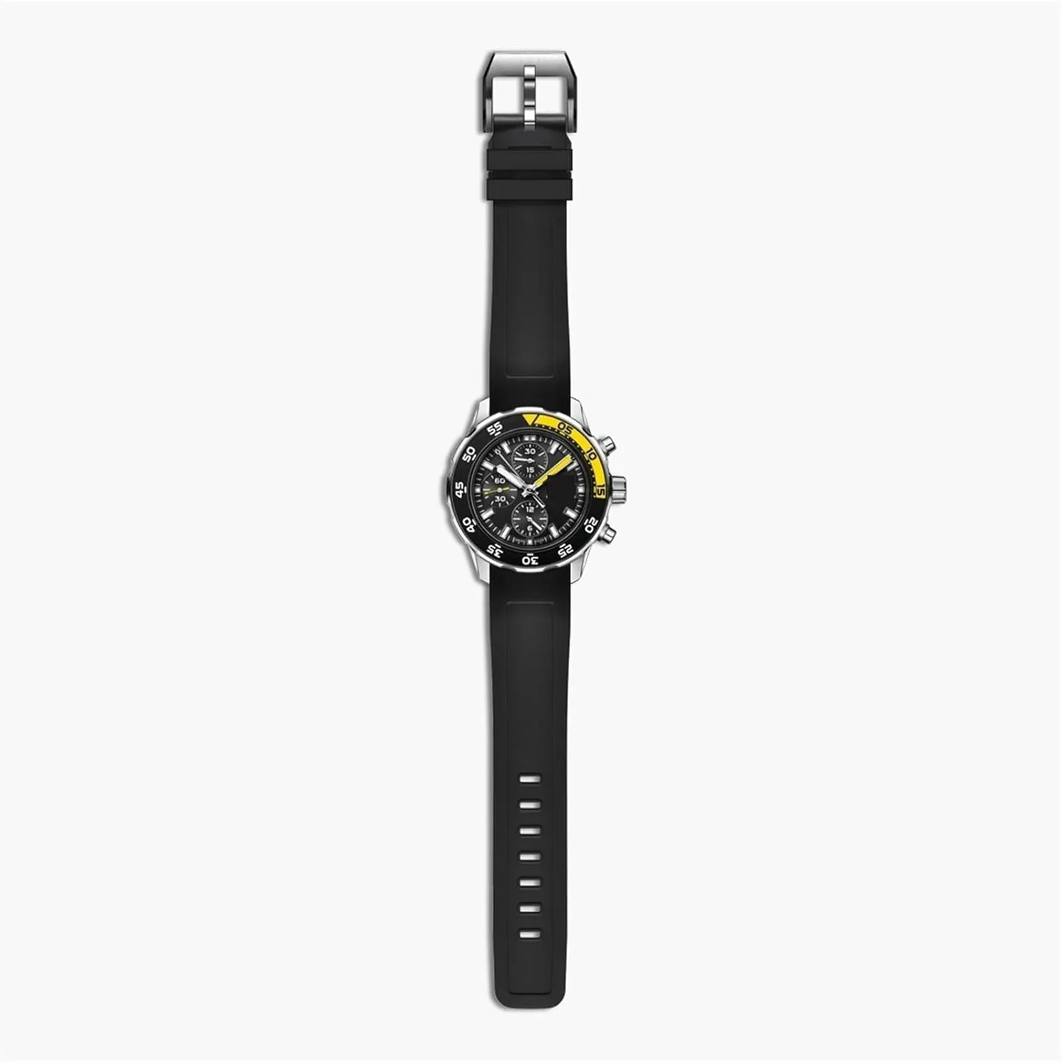 DASEB For IWC Marine Chronograph Series IW3568 IW3767 Series watchbands Natural Fluorosilicone Rubber Watch Strap