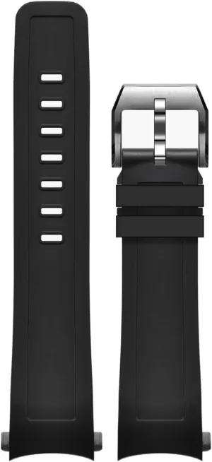 DASEB For IWC Marine Chronograph Series IW3568 IW3767 Series watchbands Natural Fluorosilicone Rubber Watch Strap