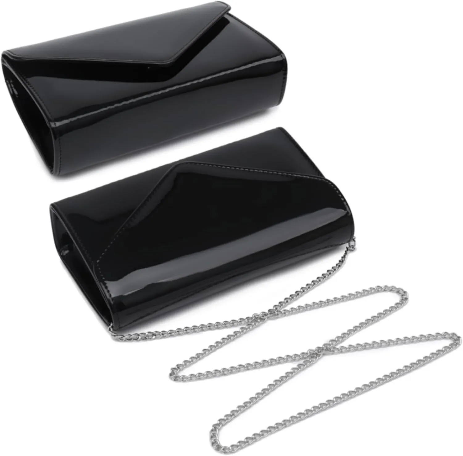 Dasein Women Glitter Evening Bags Formal Clutches Wedding Purses Party Dressy Clutch Purse Cocktail Prom Handbags