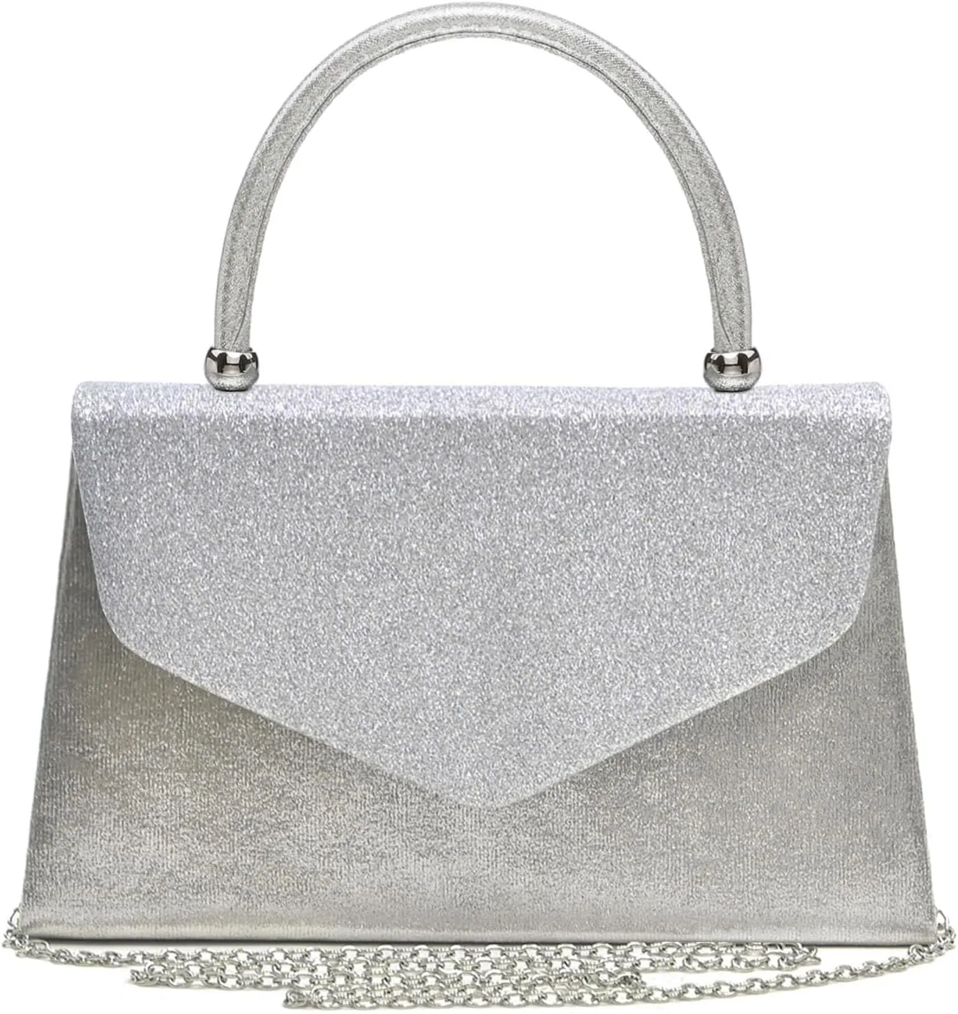 Dasein Women's Evening Bag Party Clutches Wedding Purses Cocktail Prom Handbags with Frosted Glittering