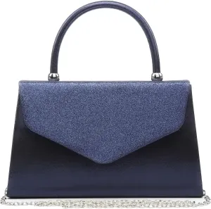 Dasein Women's Evening Bag Party Clutches Wedding Purses Cocktail Prom Handbags with Frosted Glittering