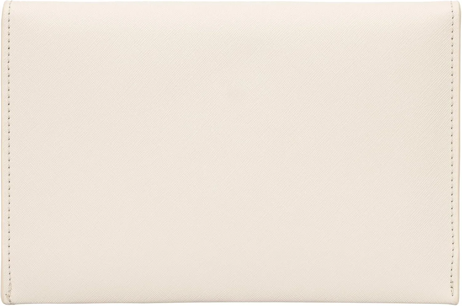 Dexmay Women Envelope Clutch Handbag Medium Saffiano Leather Foldover Clutch Purse