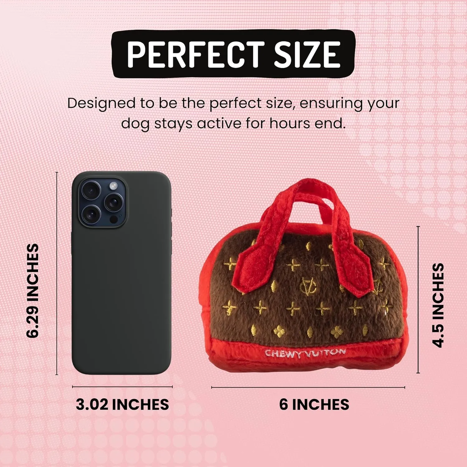 Dog Diggin Designs Runway Pup Collection | Unique Squeaky Parody Plush Dog Toys – Haute Couture Purses & Handbags