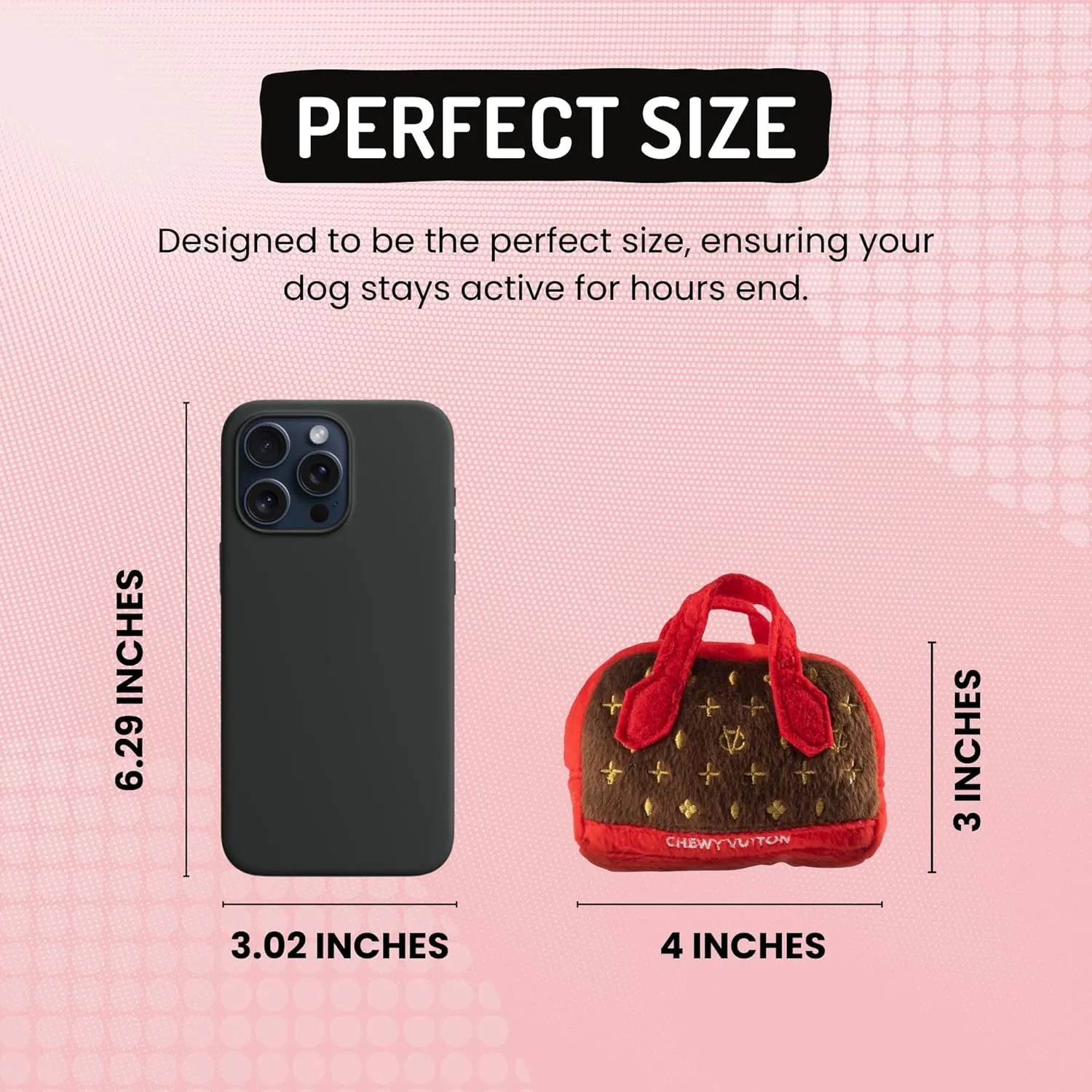 Dog Diggin Designs Runway Pup Collection | Unique Squeaky Parody Plush Dog Toys – Haute Couture Purses & Handbags